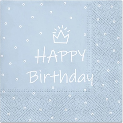 Paw ubrousky L Special Day light blue 33x33cm