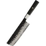 HARAHU Дамаски кухненски нож YU-37439 - Nakiri/Кафяв KP37439