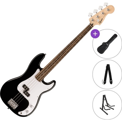 Squier Sonic Precision Bass LRL SET Black Електрическа бас китара