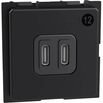 Bticino Living now rychlonabíječka USB C+C 30W 2 moduly K4293CC