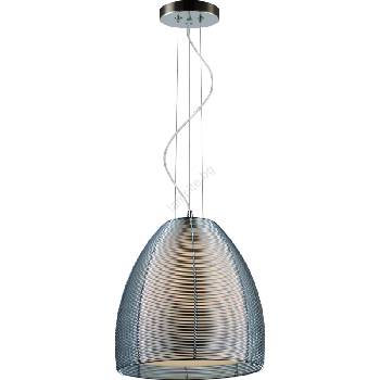 Searchlight 20028 - Пендел 1xE27/60W/230V Ø 30 см хром (SR0523)