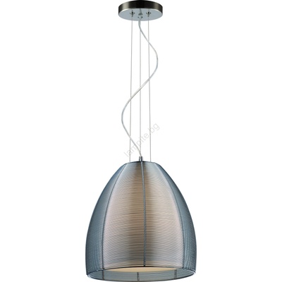 Searchlight 20028 - Пендел 1xE27/60W/230V Ø 30 см хром (SR0523)