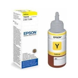 Epson Мастило в бутилка Epson T6644 L110/210/300/550, 70 ml, Yellow, 6500 страници, Жълт, office1_3015101063