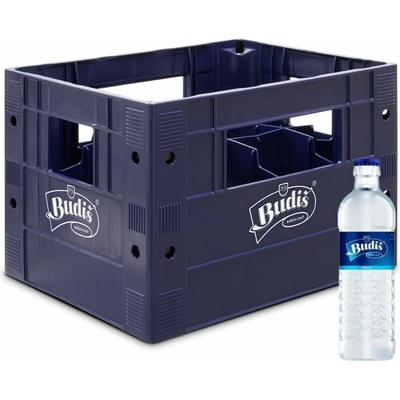 Budiš Minerálna voda perlivá 24x330 ml