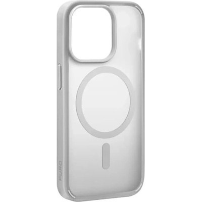 PURO Силиконов калъф Puro Gradient MagSafe за iPhone 15 Pro Max - сребрист (PUIPC15P67GRADIENTSI)