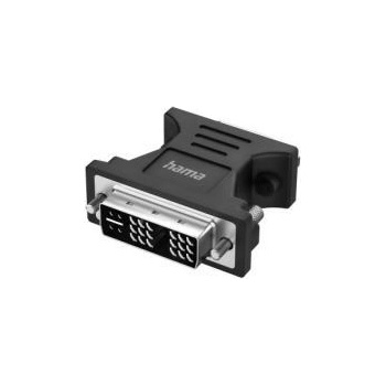 Image 1 of Hama Преходник видео адаптер DVI - VGA, Full-HD 1080p, мъжко (HAMA-200340)