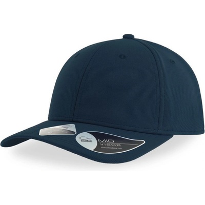 Atlantis Headwear Sand 6 panelová baseballová COT-33020000399 Navy
