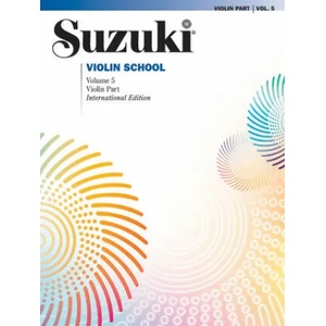 Suzuki Violin School, Vol 5: Violin Part | Shinichi Suzuki (ISBN: 9780739060735)