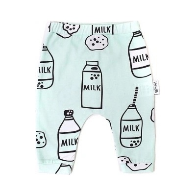 Tepláky so vzorom milk