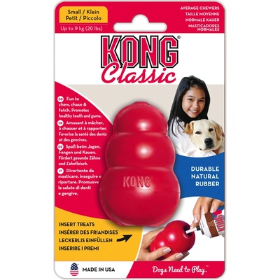 Kong Classic červený 7 cm