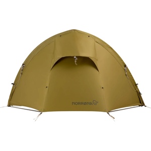 Norrøna Четириместна палатка Norrøna Femund 4-Season Tunnel Tent 4P 4-person tent - Olive Drab - размер One Size (522-0383-0211) Палатка
