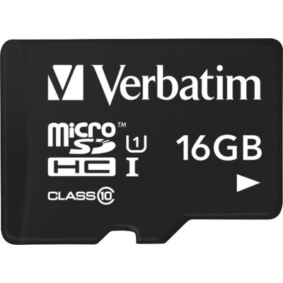 VERBATIM microSDHC 16GB 44058