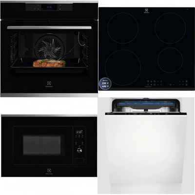 Set Electrolux KOEBP39X + LIR60433B + LMS2203EMX + EES48200L