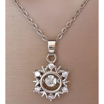 HARAHU Колие sn-20588 - Сребърен kp20588 (sn-20588)