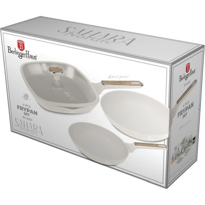 BERLINGERHAUS Sada pánví s titanovým povrchem 3 ks Sahara Nordic Collection BH-8323
