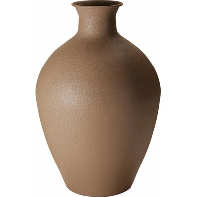 HOMESTYLING Kovová váza 46 cm, hnedá