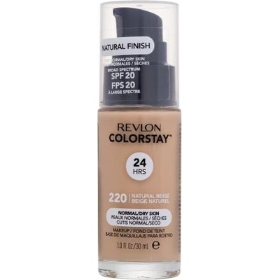 Revlon Colorstay Normal Dry Skin SPF20 фон дьо тен за нормална към суха кожа 30 ml нюанс 220 Natural Beige