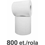 Epson Самозалепващи етикети Epson, матова пластмаса (PE), 102 mm x 152 mm, 800 ет. / ролка (C33S045714)