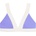 MYMARINI Дамско бикини горнище MYMARINI Women's Top Bikini top - Chocolate / Lilac (150-5879-0211)