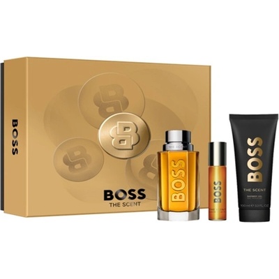 HUGO BOSS Boss The Scent Комплект (EDT 100ml + EDT 10ml + SG 100ml) за Мъже