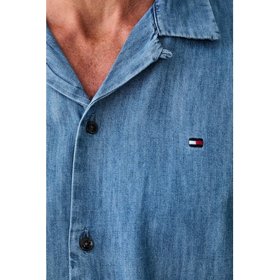 Tommy Hilfiger риза мъжка с памук (MW0MW43301)