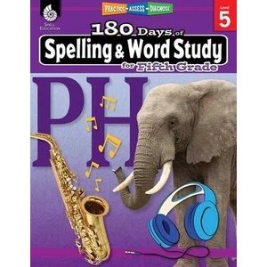 180 Days of Spelling and Word Study for Fifth Grade | Shireen Rhoades (ISBN: 9781425833138)