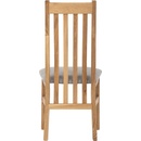 Jídelní židle Autronic C-2100 SIL2 dub / stříbrná