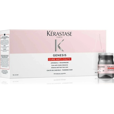 Kérastase Genesis Ampoules Cure Anti chute Fortifiantes Zpevňující kúra proti padání vlasů 10 x 6 ml