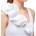 SUNDEK Bralette with ruffles bikini top - White (White)