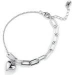 Silenti Jewelry Сребърна гривна "Закрила