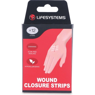 Lifesystems 3M Wound Closure Strips 4 pack - sada 12 ks stripů