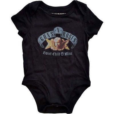 Guns N' Roses Sweet Child O Mine Baby Grow Black Months