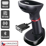 VIRTUOS CCD 2D четец HW-855A, безжичен, база, RS-232, черен (EHE0005)