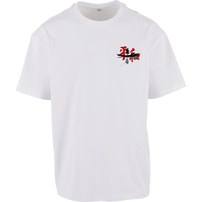 Mister Tee Тениска True Warrior Oversize Tee white XXLUB-MT3993-00220 - Тъмносив, размер 4XL