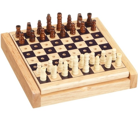 Šachy mini set Philos 2707