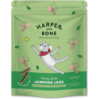 Harper and Bone Dog mäsové tyčinky pre zdravý pohyb 75 g