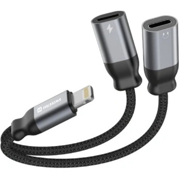 Swissten 0,12 m černý 128487