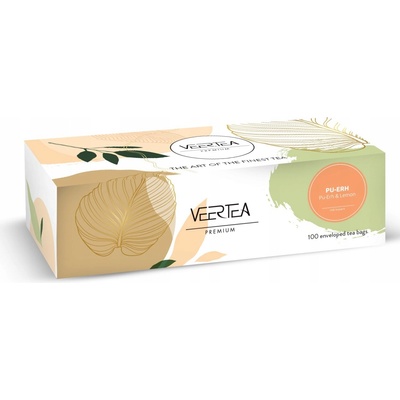 Veertea Pu-erh & Citrón 100 x 2 g