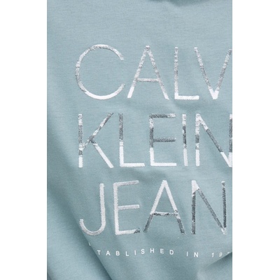 Calvin Klein Jeans Памучна тениска Calvin Klein Jeans в сиво J20J224987 (J20J224987)