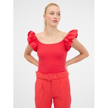 Orsay Червена дамска тениска с къс ръкав ORSAY Orsay | Cherven | ЖЕНИ | XS