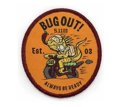 5.11 Bug Out Fly Patch - Yellow