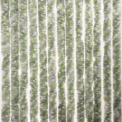 Dekoratívny záves proti hmyzu na dvere karavanu Brunner, 56x175 cm farba zelená/sivá/biela