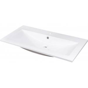 Inter Ceramic Мивка за баня Арт 91х46 от смола, бял гланц за шкаф (8955 - 2)