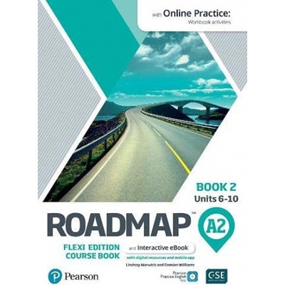 Roadmap A2 Flexi Edition Course Book 2 with eBook and Online Practice Access