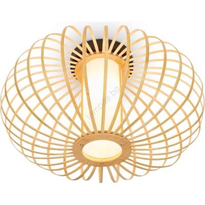 Briloner 3759011 - Плафон 1xE27/10W/230V Ø 40 см бамбук (BL1948)