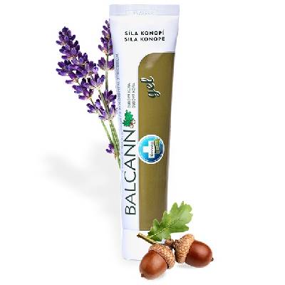 Annabis Balcann dubová kúra gel z konopí na kůžipraskliny 75 ml