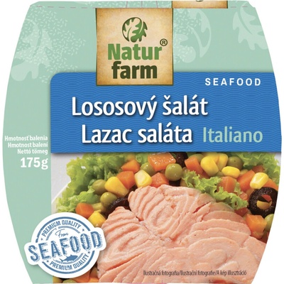 Naturfarm Lososový šalát Italiano 175 g