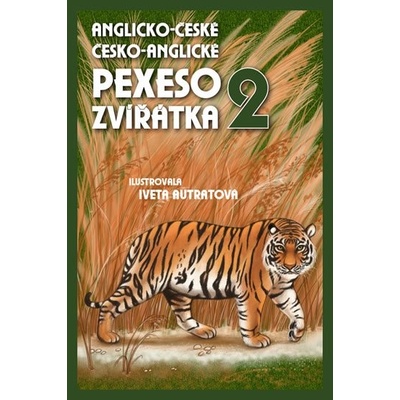 Anglicko-české česko-anglické pexeso. Zvířátka 2