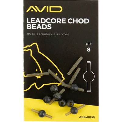 AVID Korálek Naked Chod Beads 8 ks