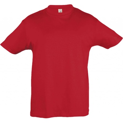 Sols dětské triko s krátkým rukávem REGENT kids 11970145 Red
